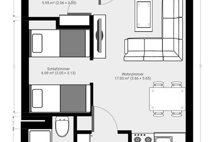 Wohnung Leezen - 2.5 Zimmer, 38 m&sup2;, 29.000&euro; | Angebot:26180851