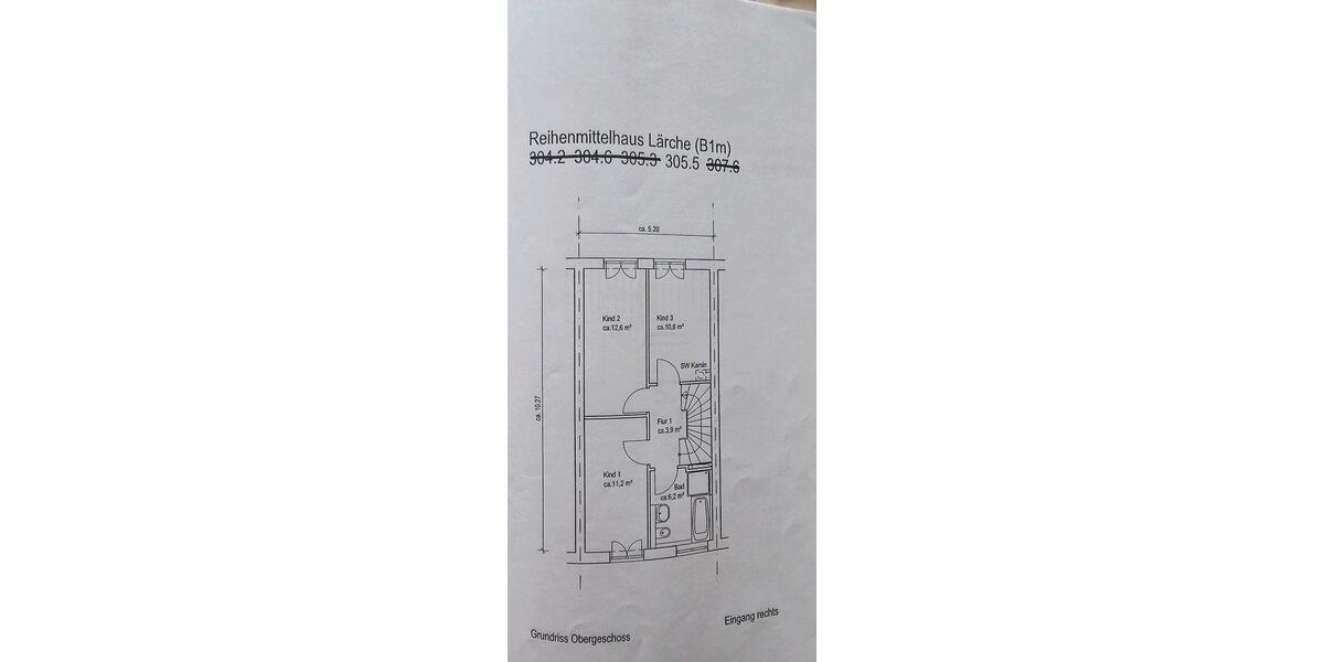 Reihenhaus Hamburg Lohbrügge - 6 Zimmer, 123 m&sup2;, 629.000&euro; | Angebot:19901423
