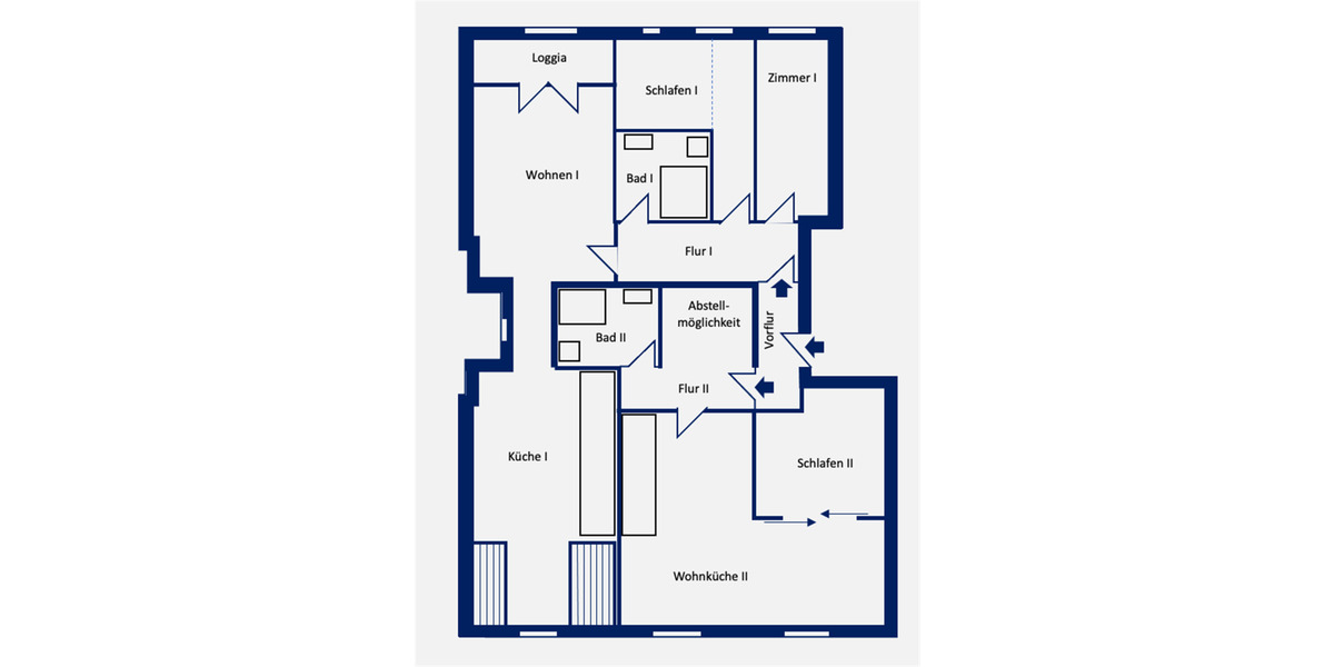 Etagenwohnung Hamburg Eilbek - 5 Zimmer, 153 m&sup2;, 845.000&euro; | Angebot:25744482