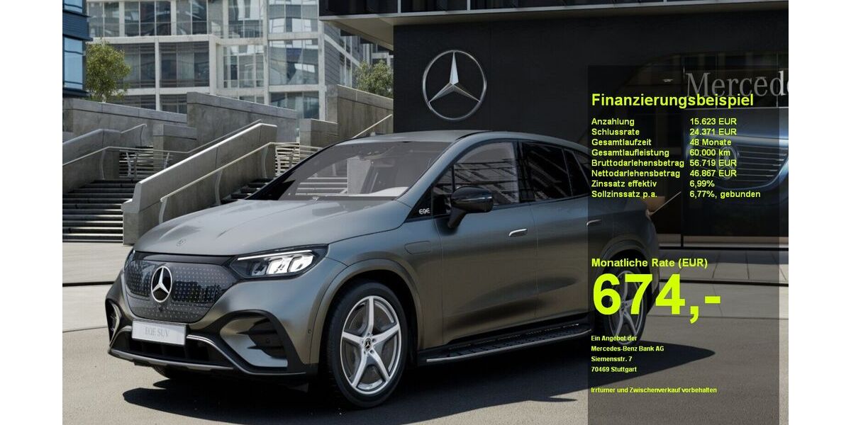 Mercedes-Benz EQE SUV 16.867 km 62.990 &euro; Rellingen 25462