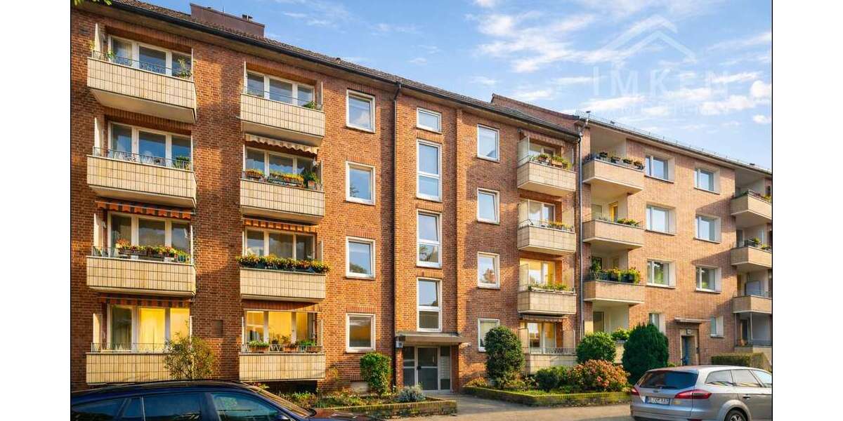 Etagenwohnung Hamburg Borgfelde - 2.5 Zimmer, 60 m&sup2;, 378.000&euro; | Angebot:27008687