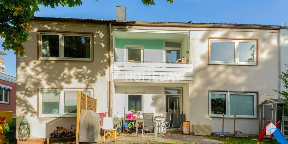 Etagenwohnung Norderstedt Harksheide - 5 Zimmer, 120 m&sup2;, 299.000&euro; | Angebot:25737468