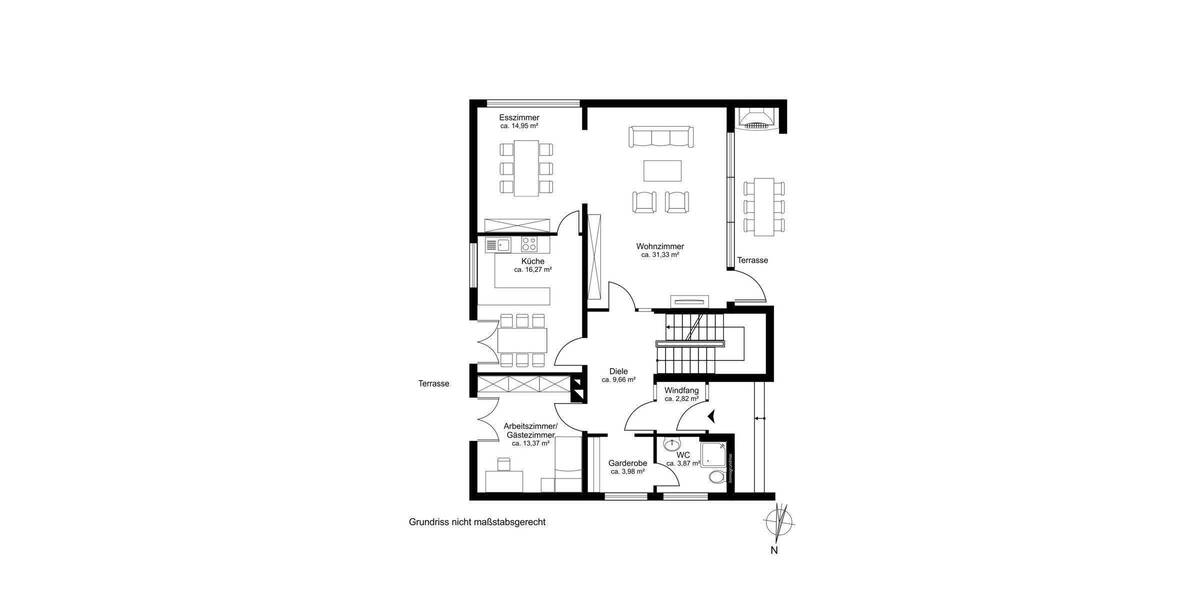 Einfamilienhaus Ammersbek Siedlung Daheim-Heimgarten - 5 Zimmer, 151 m&sup2;, 745.000&euro; | Angebot:25690308