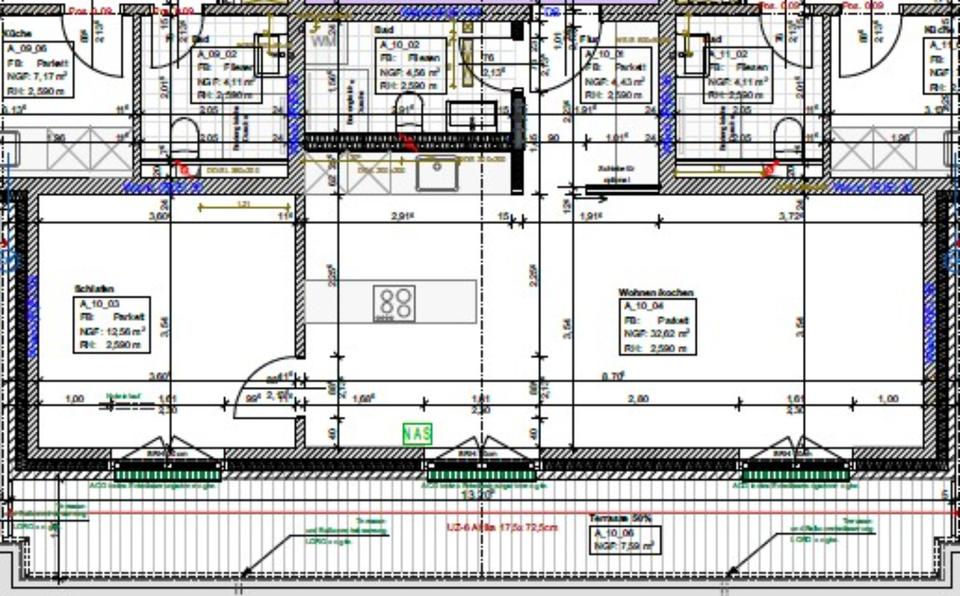 Einfamilienhaus Norderstedt - 2 Zimmer, 58 m&sup2;, 1.380&euro; | Angebot:25943266