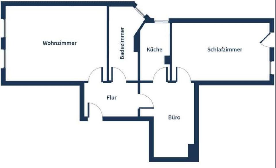Etagenwohnung Hamburg Rotherbaum - 2 Zimmer, 65 m&sup2;, 395.000&euro; | Angebot:25614457