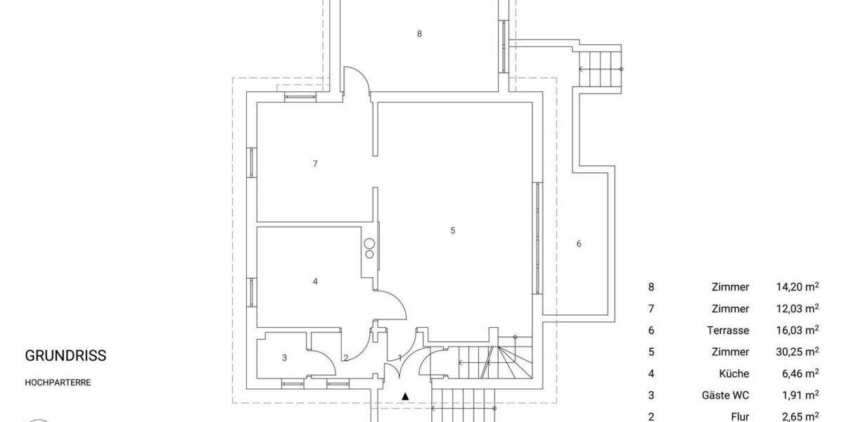 Mehrfamilienhaus, Wohnhaus Hamburg Uhlenhorst - 5 Zimmer, 197 m&sup2;, 1.200.000&euro; | Angebot:25984331