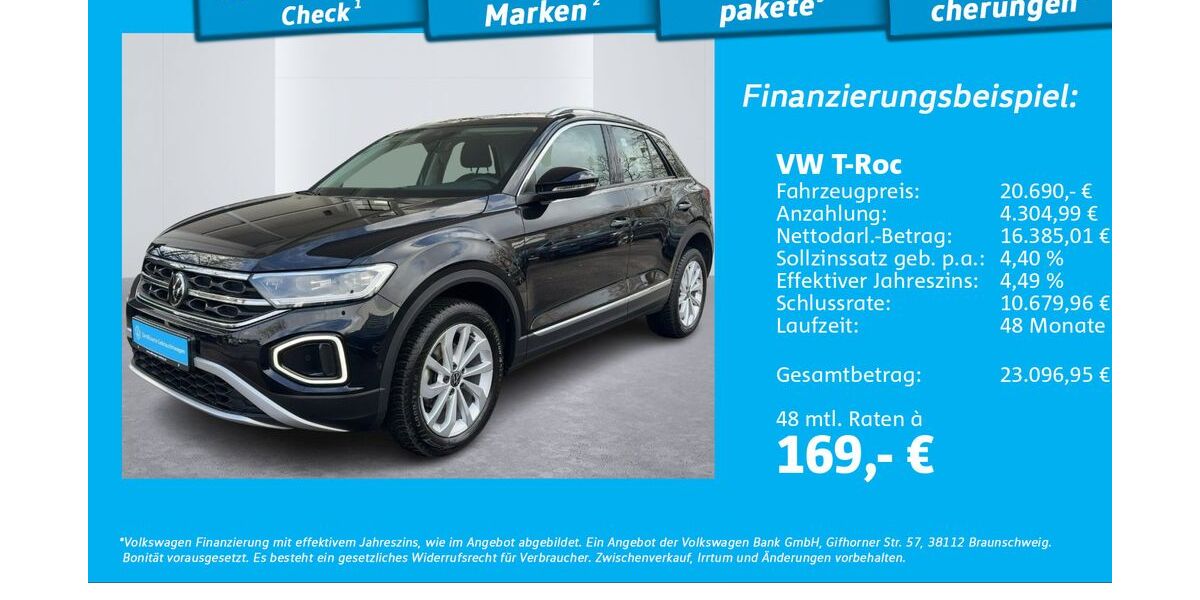 VW T-Roc 29.001 km 20.690 &euro; Glinde 21509