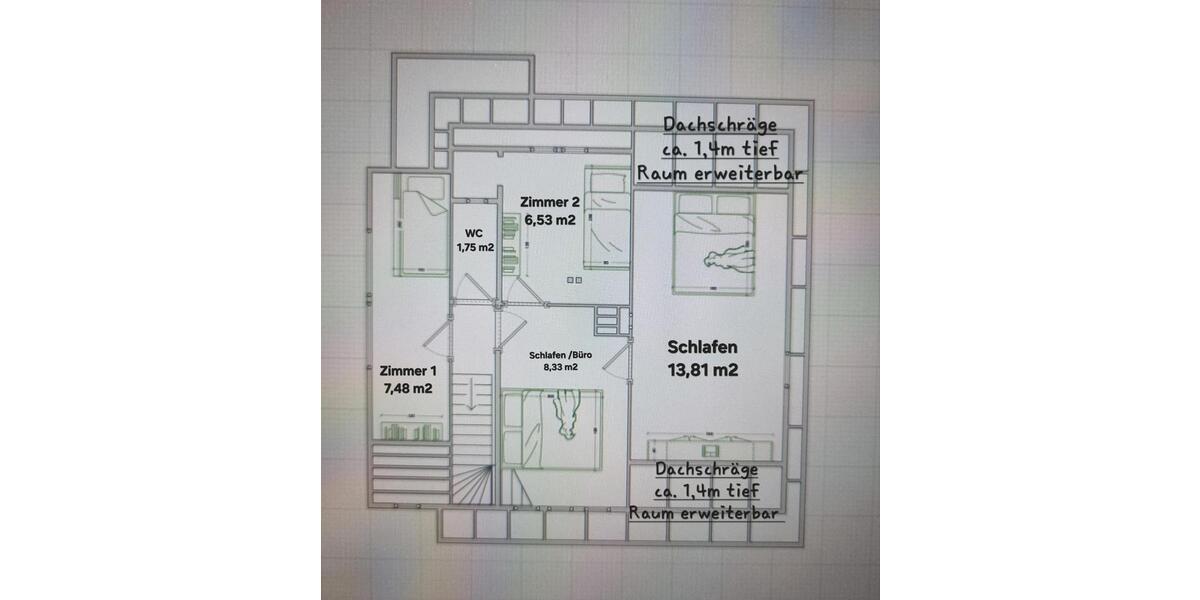 Einfamilienhaus Hamburg Wandsbek - 4 Zimmer, 100 m&sup2;, 599.000&euro; | Angebot:25772990