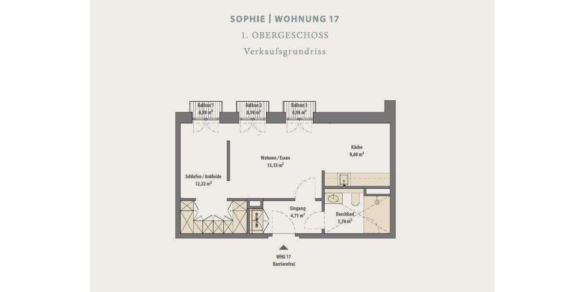 Etagenwohnung Hamburg Harvestehude - 2 Zimmer, 50 m&sup2;, 2.650&euro; | Angebot:25728007