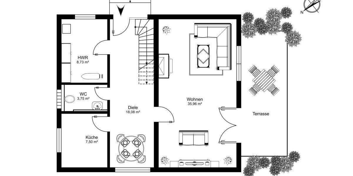 Einfamilienhaus Hamburg Moorfleet - 4 Zimmer, 125 m&sup2;, 255.000&euro; | Angebot:25673430