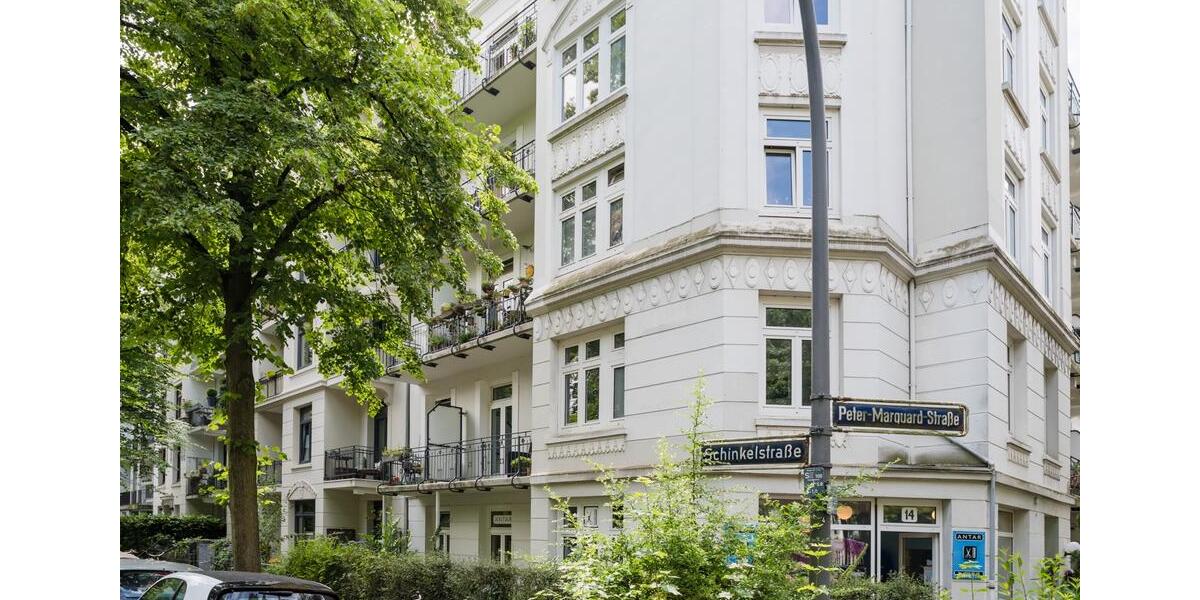 Etagenwohnung Hamburg Winterhude - 2 Zimmer, 45 m&sup2;, 2.200&euro; | Angebot:25752427