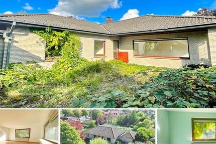 Winkelwalmdachbungalow im Dornröschenschlaf sucht Familie zum Wachküssen * Schatz im Garten inkl. * - Haus Bad Bramstedt | Angebot:10386644