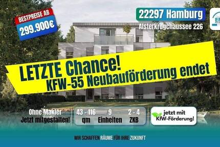 Wohnung Hamburg Alsterdorf - 4 Zimmer, 759.900&euro; | Angebot:26826422