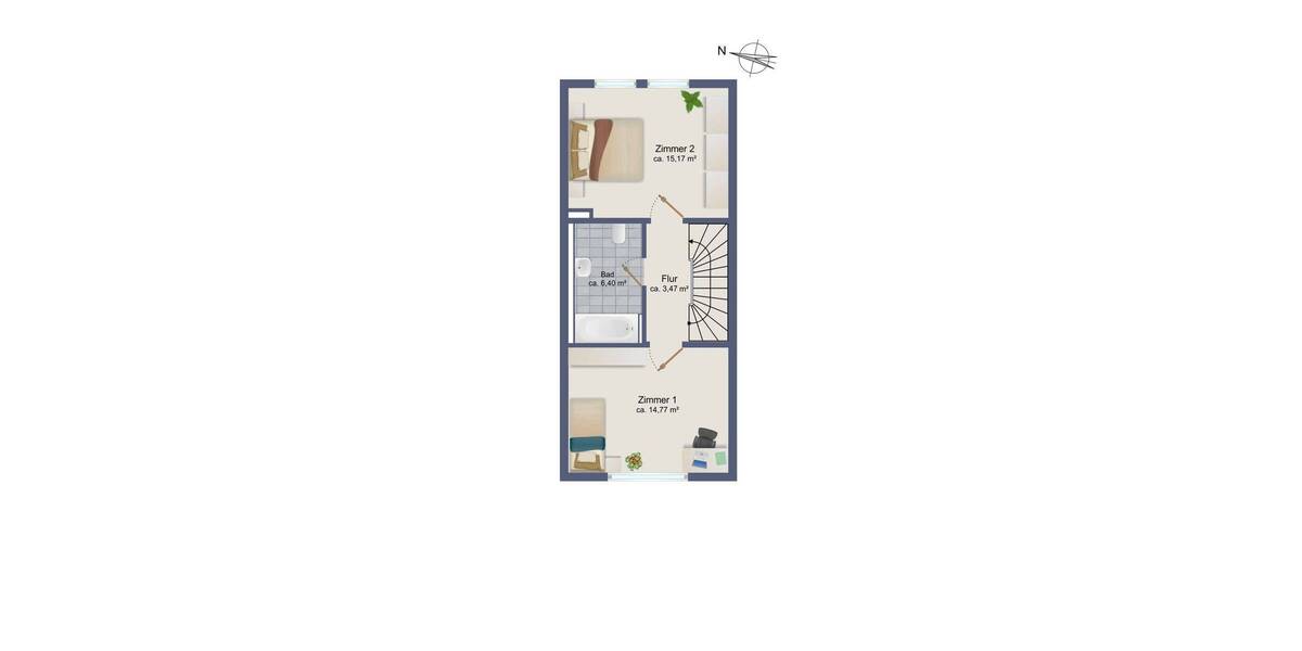 Reihenmittelhaus Hamburg / Horn Horn - 4 Zimmer, 117 m&sup2;, 617.000&euro; | Angebot:26289951