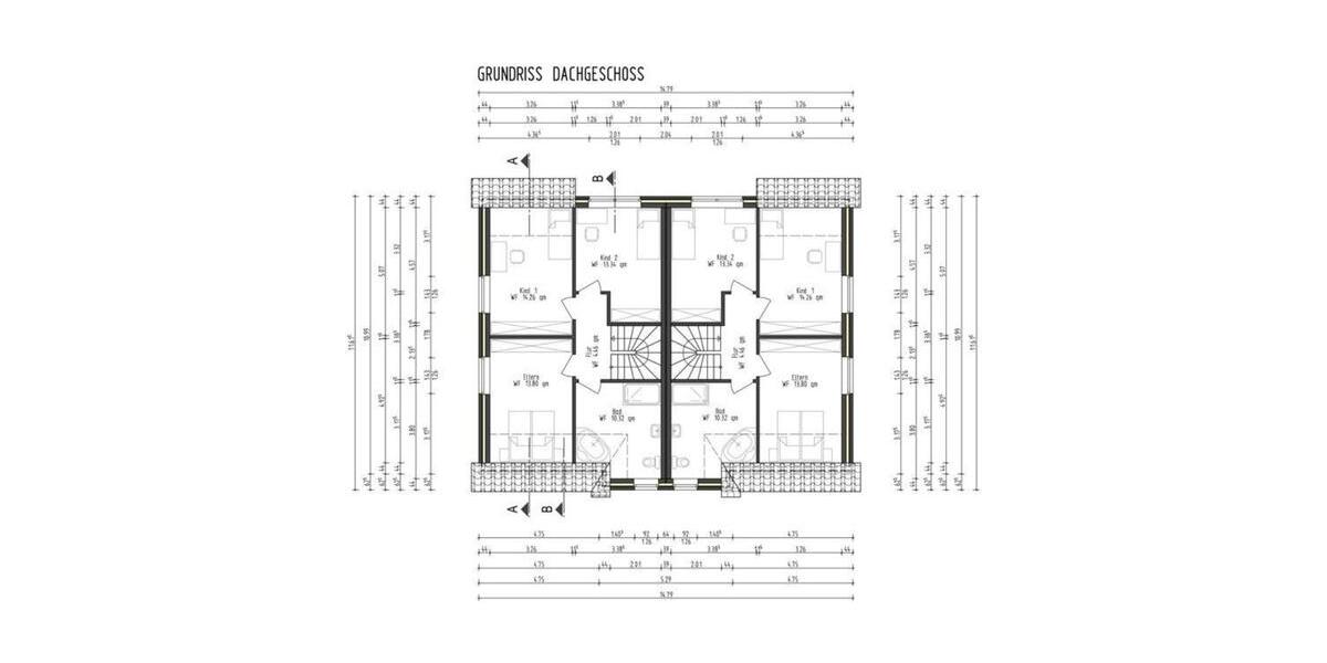 Doppelhaushälfte Hamburg Wandsbek - 6 Zimmer, 145 m&sup2;, 729.000&euro; | Angebot:25419688