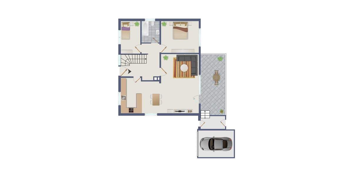 Einfamilienhaus Hamburg Poppenbüttel - 6 Zimmer, 127 m&sup2;, 649.000&euro; | Angebot:25675090