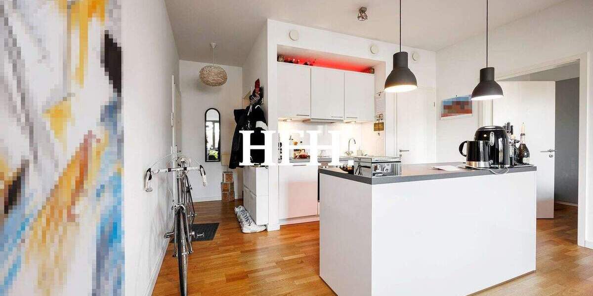 Etagenwohnung Hamburg Alsterdorf - 2 Zimmer, 55 m&sup2;, 359.000&euro; | Angebot:25745847
