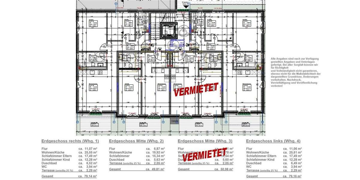 Erdgeschoßwohnung Norderstedt - 3 Zimmer, 80 m&sup2;, 1.665&euro; | Angebot:25962979