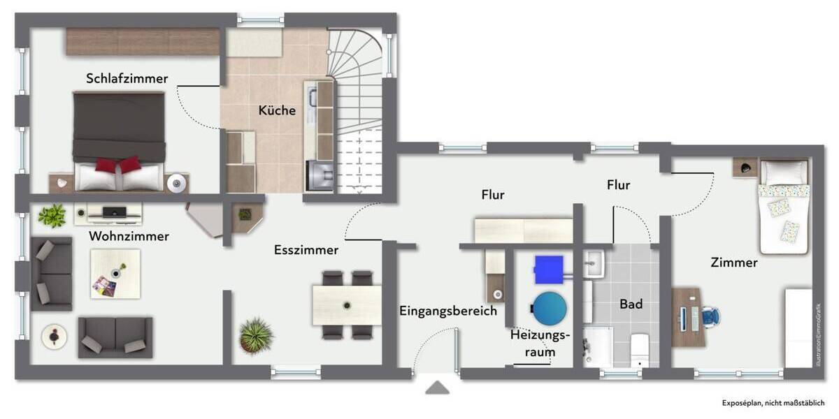 Einfamilienhaus Heidgraben - 7 Zimmer, 164 m&sup2;, 295.000&euro; | Angebot:25916216
