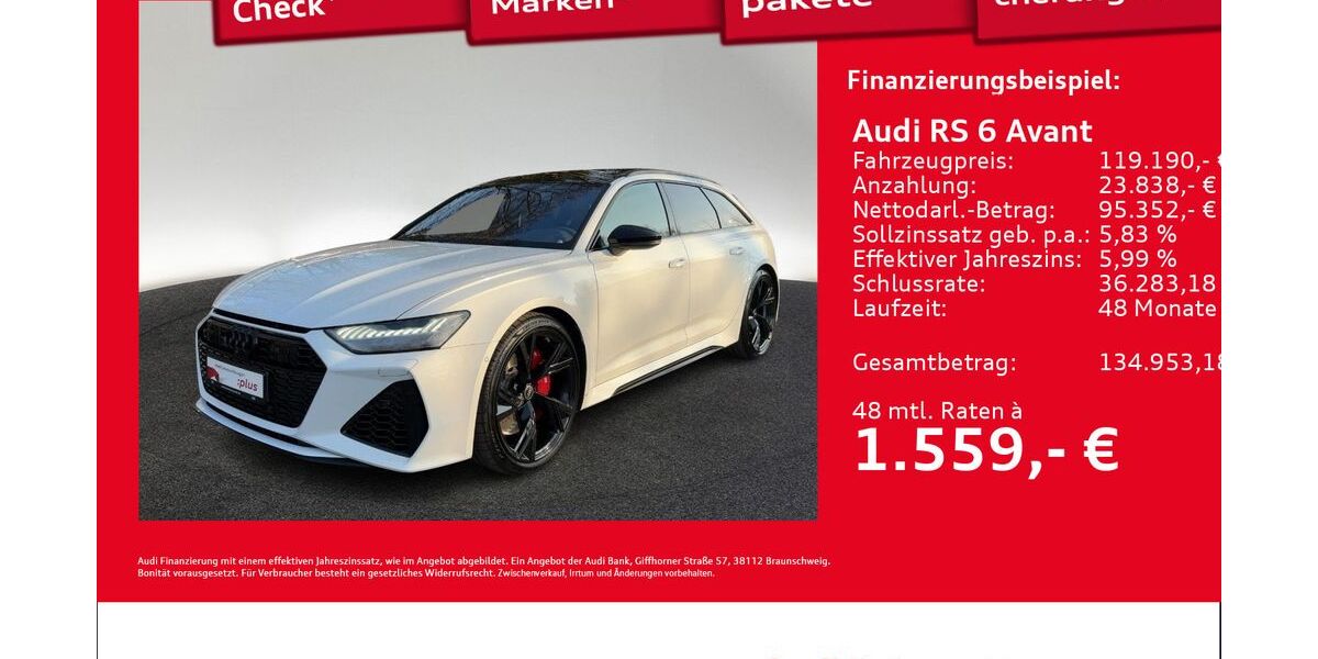 Audi RS6 9.169 km 114.890 &euro; Hamburg 22419