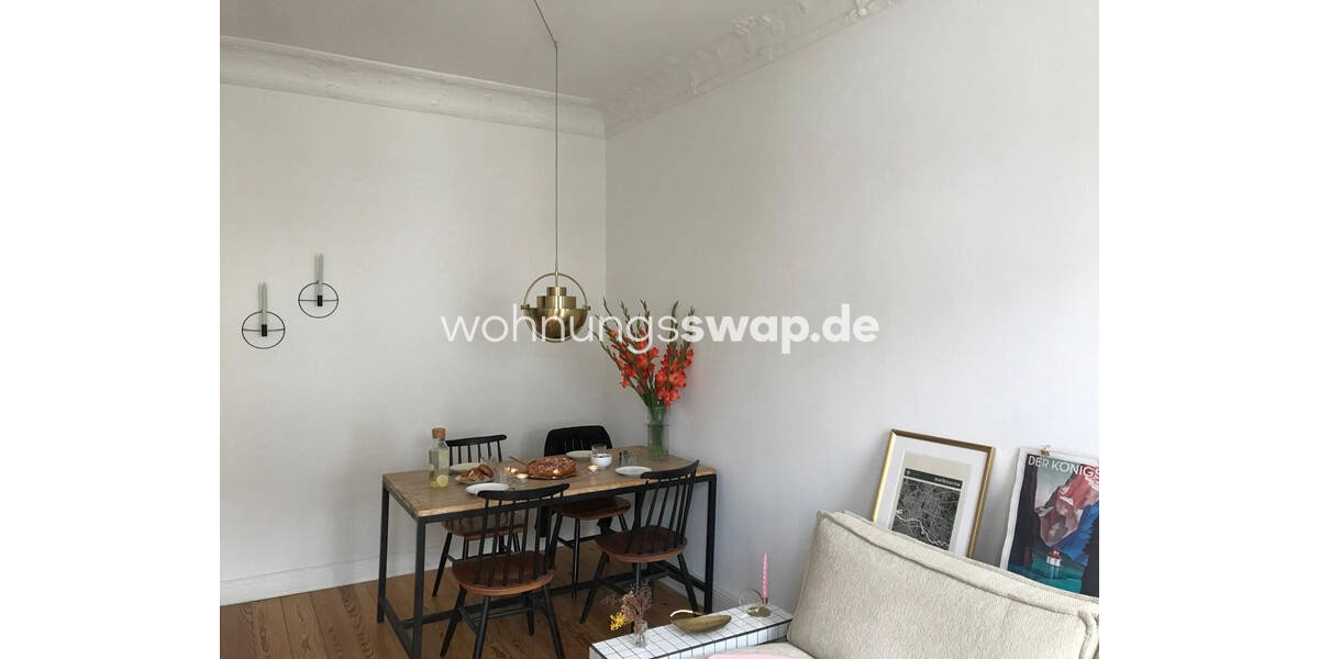 Etagenwohnung Hamburg Eimsbüttel - 2 Zimmer, 49 m&sup2;, 900&euro; | Angebot:26006317