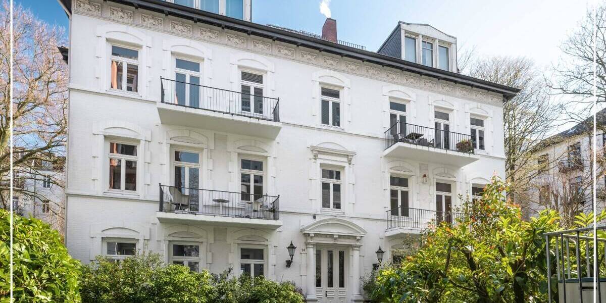 Etagenwohnung Hamburg Eimsbüttel Harvestehude - 4 Zimmer, 88 m&sup2;, 960.000&euro; | Angebot:25971895