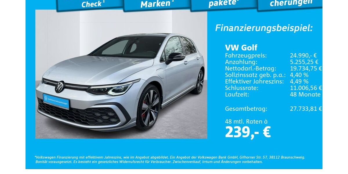 VW Golf 50.562 km 23.490 &euro; Glinde 21509