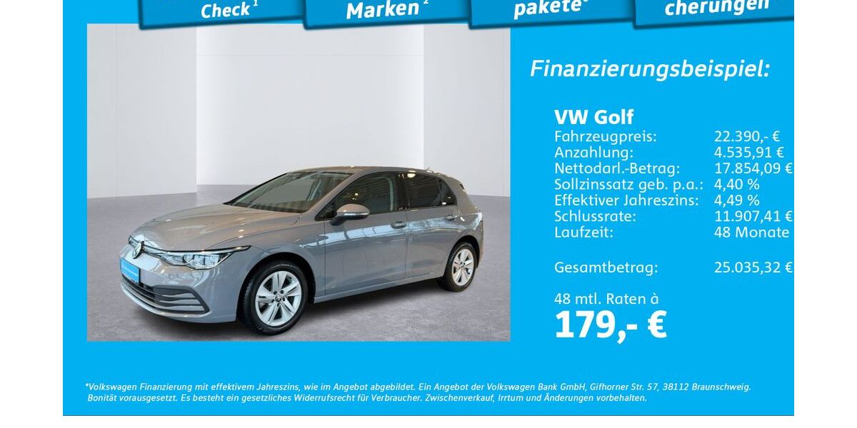 VW Golf 34.808 km 21.790 &euro; Glinde 21509
