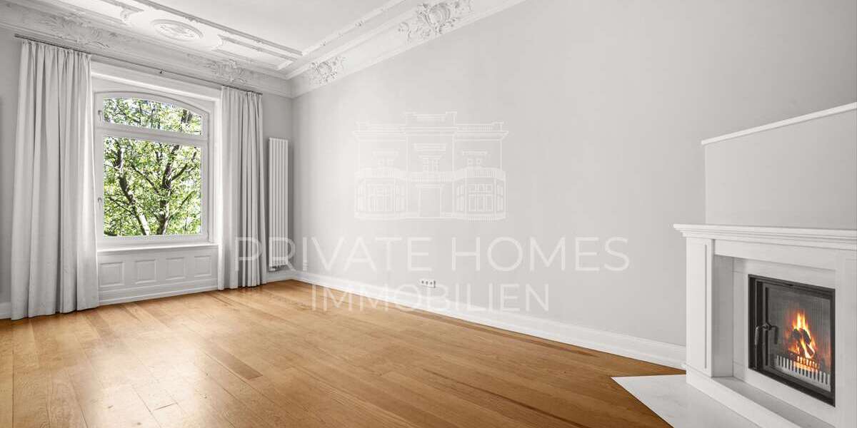 Etagenwohnung Hamburg Harvestehude - 5 Zimmer, 157 m&sup2;, 1.690.000&euro; | Angebot:25820304