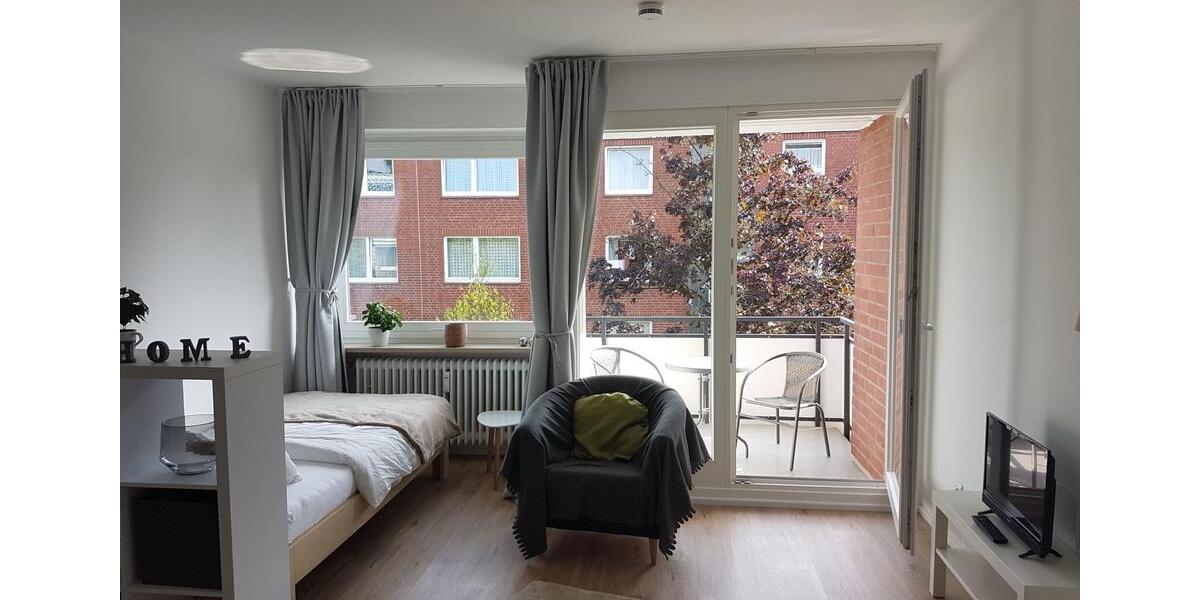 Etagenwohnung Hamburg Wandsbek - 1 Zimmer, 30 m&sup2;, 910&euro; | Angebot:26021866