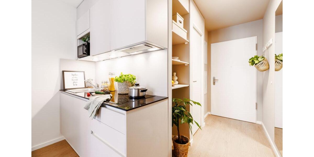 Etagenwohnung Hamburg Hamburg-Mitte - 1 Zimmer, 19 m&sup2;, 804&euro; | Angebot:24979141