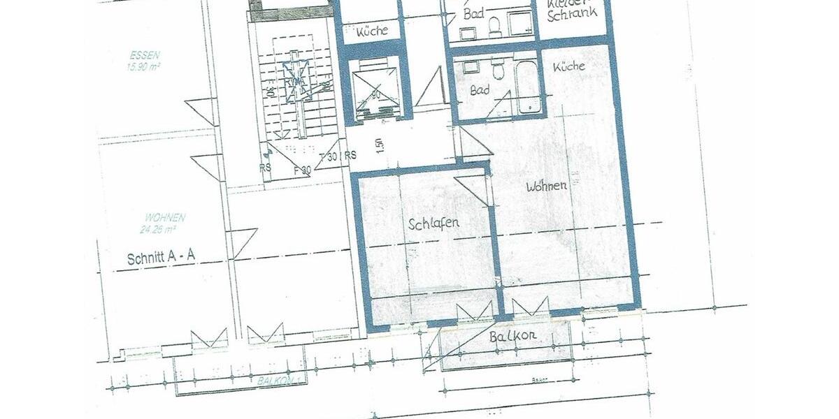 Etagenwohnung Hamburg Altstadt - 2 Zimmer, 58 m&sup2;, 1.495&euro; | Angebot:25498050