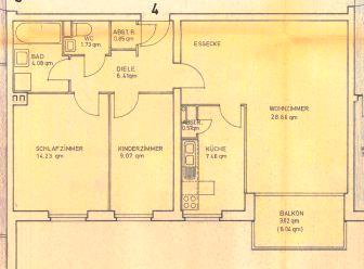 Erdgeschoßwohnung Hamburg Wandsbek - 3 Zimmer, 77 m&sup2;, 430.000&euro; | Angebot:26988902