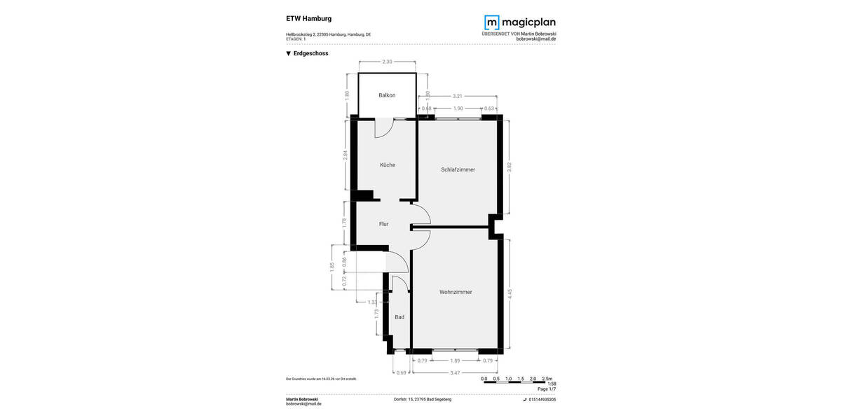 Einfamilienhaus Hamburg Barmbek-Nord - 2 Zimmer, 250.000&euro; | Angebot:25715303