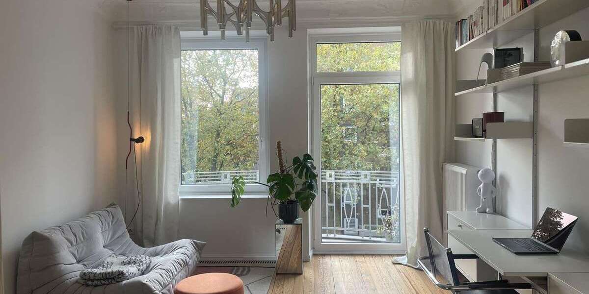 Etagenwohnung Hamburg Horn - 2 Zimmer, 45 m&sup2;, 320.000&euro; | Angebot:26002418
