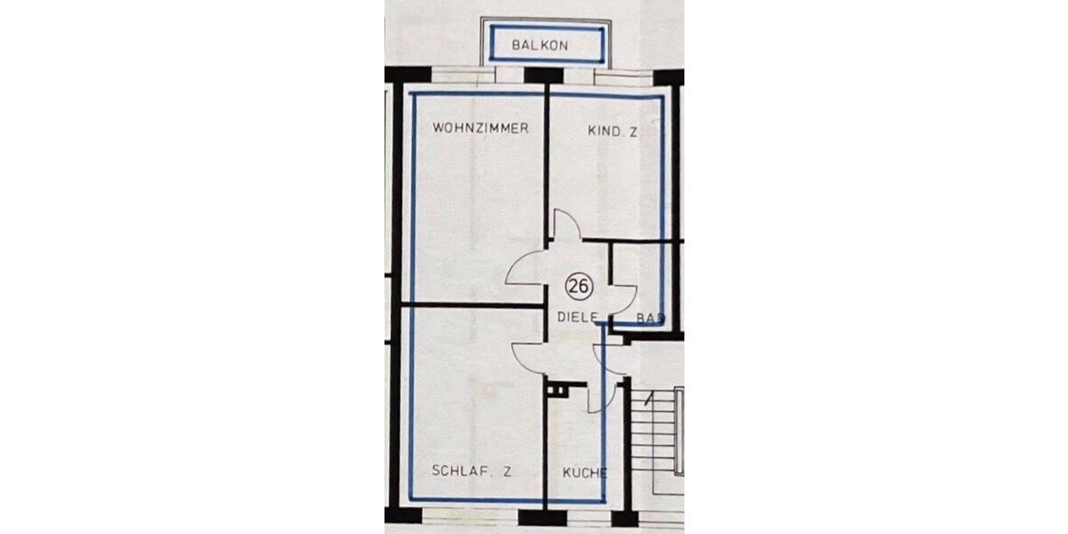 Etagenwohnung Hamburg Barmbek-Süd - 3 Zimmer, 72 m&sup2;, 499.999&euro; | Angebot:25162424