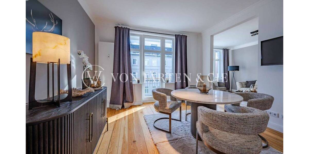 Etagenwohnung Hamburg Uhlenhorst - 3 Zimmer, 74 m&sup2;, 899.000&euro; | Angebot:25996644