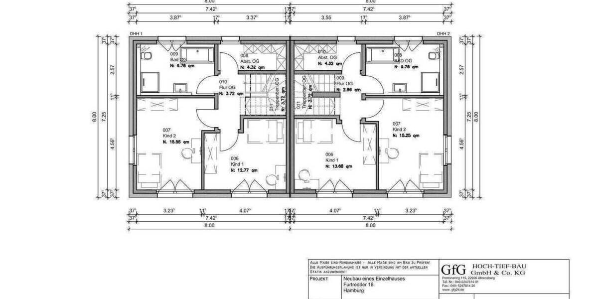 Mehrfamilienhaus, Wohnhaus Hamburg Bergstedt - 7 Zimmer, 140 m&sup2;, 747.700&euro; | Angebot:25743442