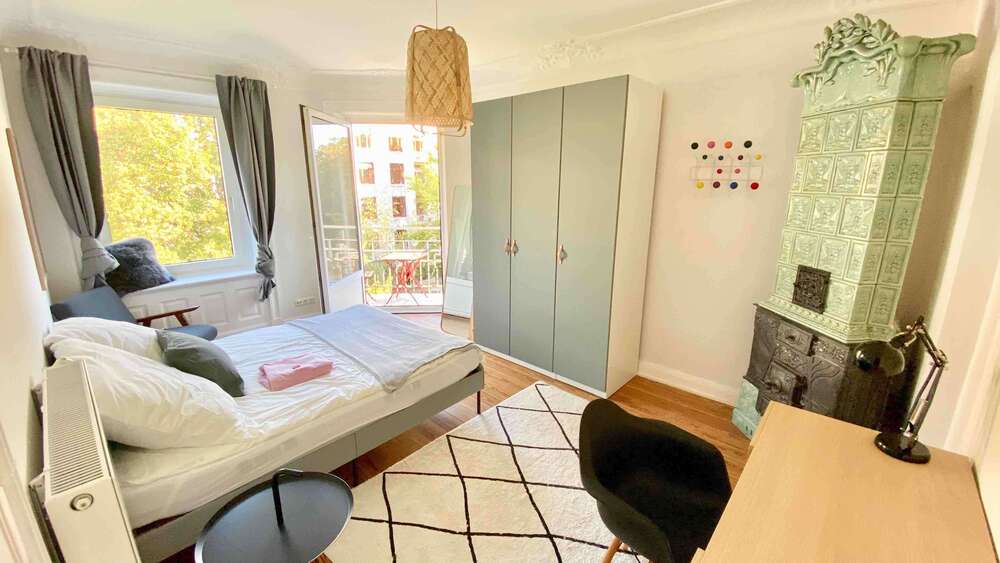 Etagenwohnung Hamburg Hoheluft-Ost - 1 Zimmer, 100 m&sup2;, 995&euro; | Angebot:25566558