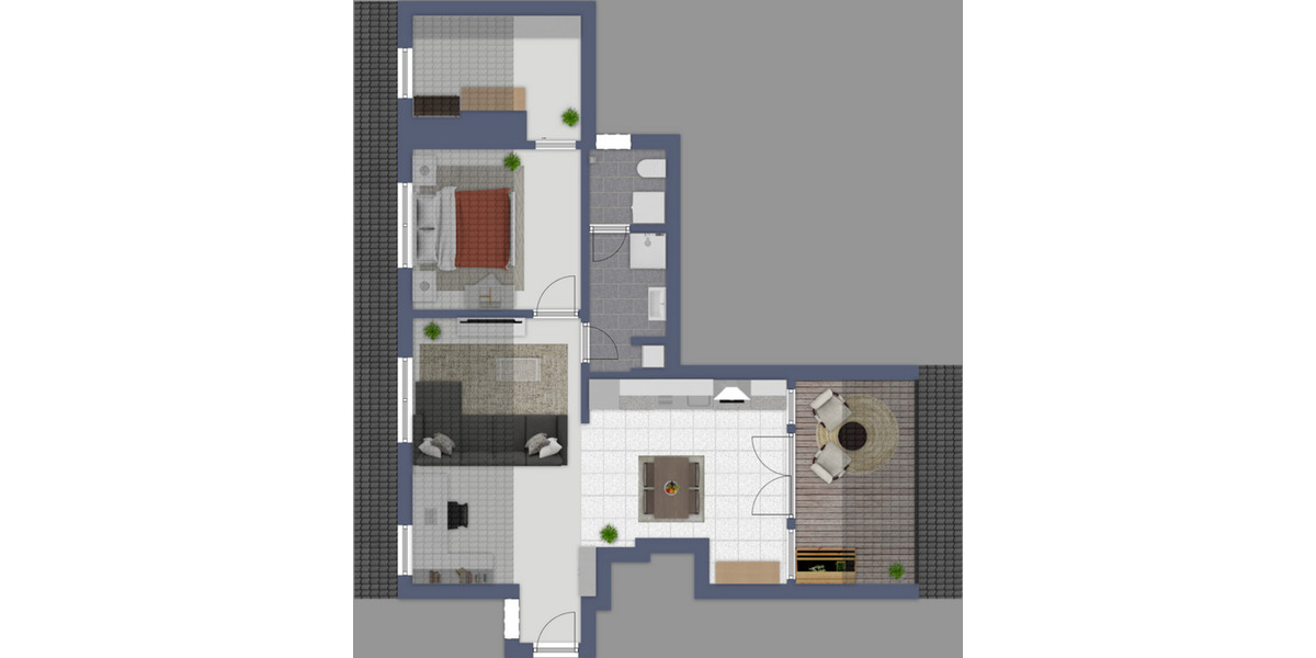 Etagenwohnung Hamburg Lohbrügge - 2 Zimmer, 75 m&sup2;, 289.000&euro; | Angebot:25984628