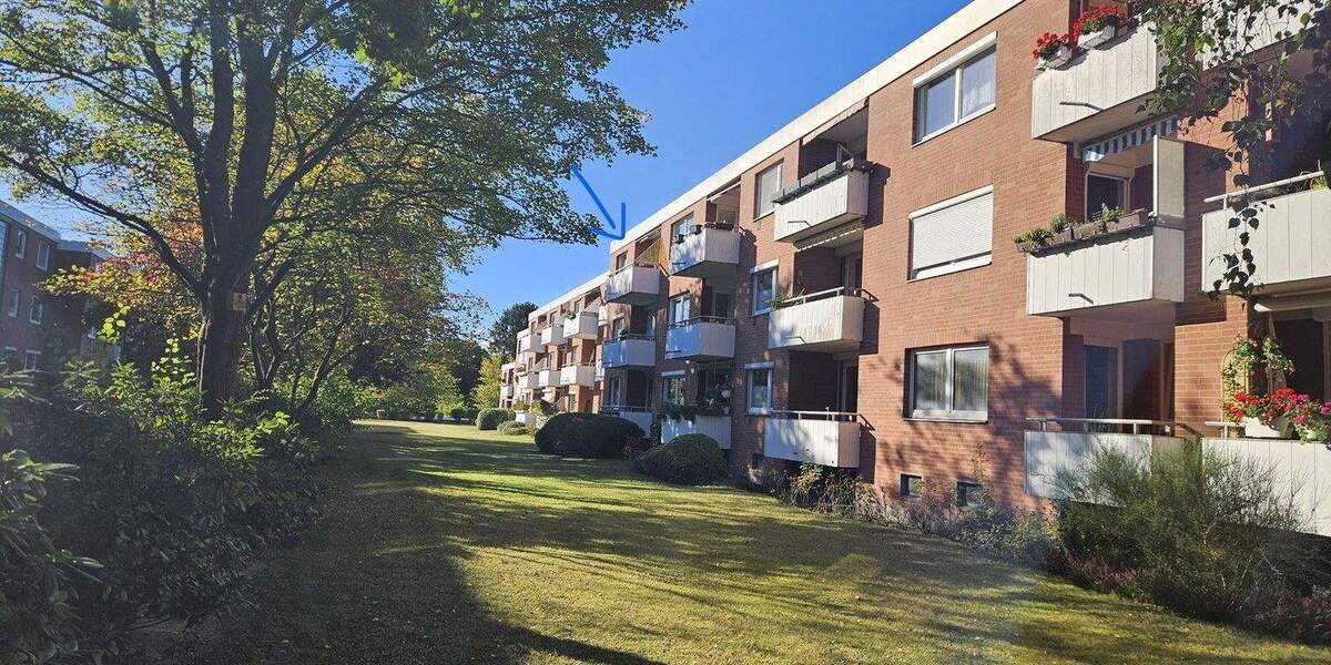 Etagenwohnung Hamburg Niendorf - 3 Zimmer, 80 m&sup2;, 398.000&euro; | Angebot:25720683