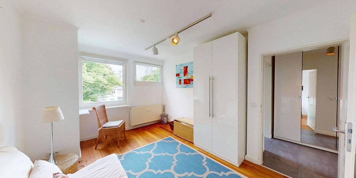 Etagenwohnung Hamburg Uhlenhorst - 3 Zimmer, 80 m&sup2;, 2.050&euro; | Angebot:26799368