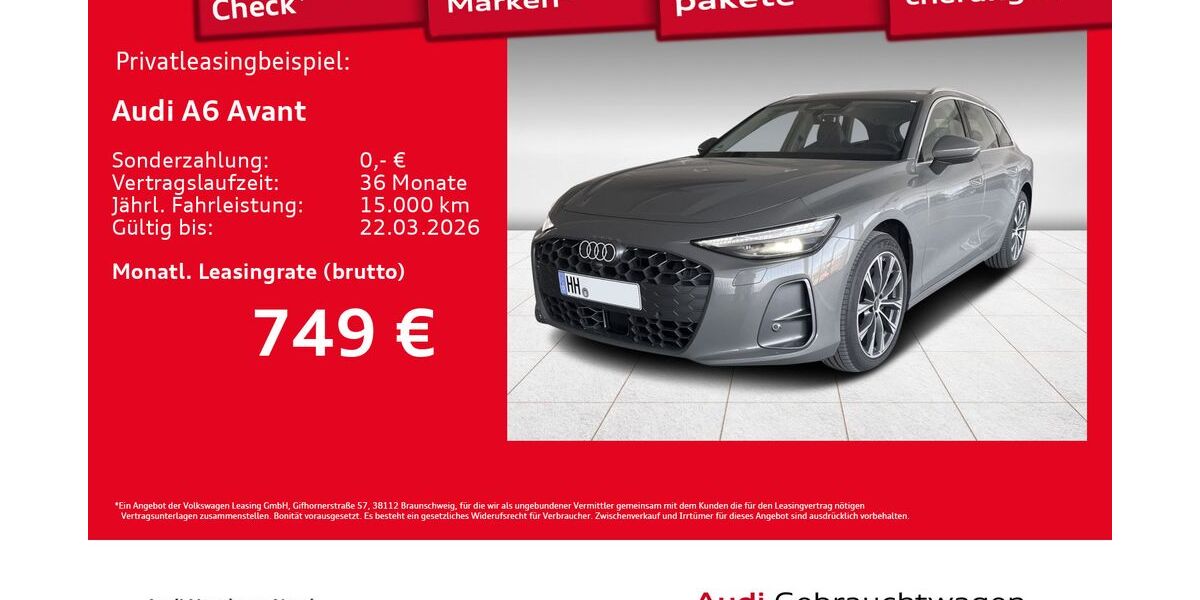 Audi A6 1.899 km 58.880 &euro; Hamburg 22419