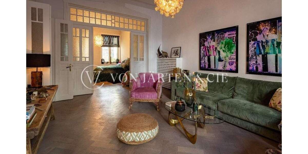 Etagenwohnung Hamburg Eppendorf - 6 Zimmer, 189 m&sup2;, 2.100.000&euro; | Angebot:25671900