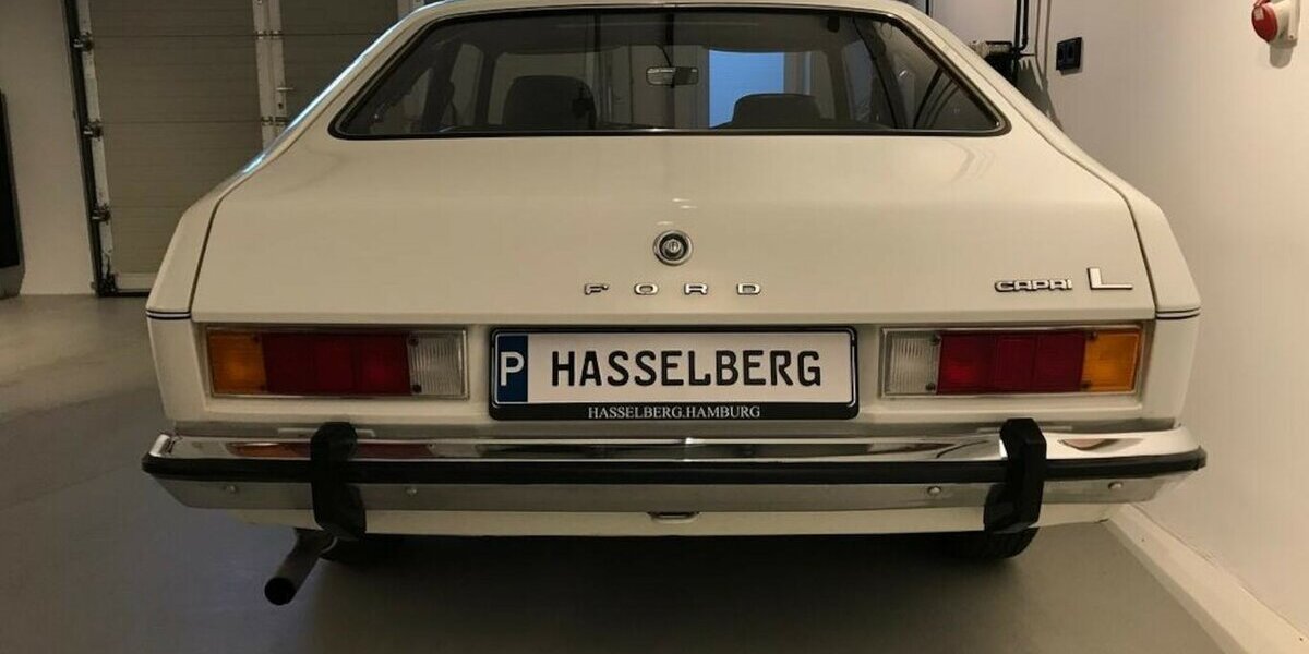 Ford Capri Lady in White H-Zulassung Mike Sanders 29.000 km 12.999 &euro; Hamburg 22339