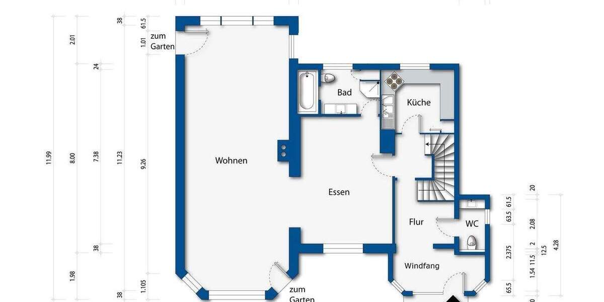 Einfamilienhaus Ahrensburg - 4 Zimmer, 163 m&sup2;, 799.000&euro; | Angebot:25930041