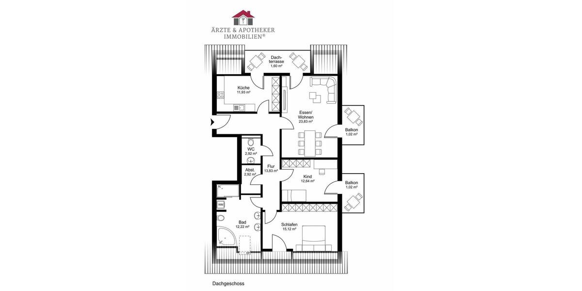 Etagenwohnung Leezen - 3 Zimmer, 99 m&sup2;, 479.000&euro; | Angebot:25939267