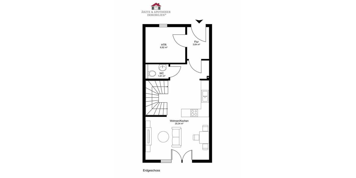 Reihenendhaus Henstedt-Ulzburg Ulzburg - 5 Zimmer, 109 m&sup2;, 389.000&euro; | Angebot:25691349