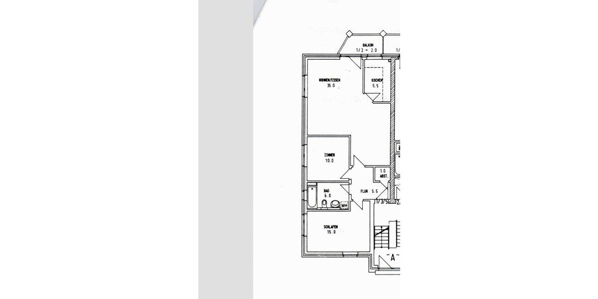 Etagenwohnung Pinneberg - 3 Zimmer, 80 m&sup2;, 1.160&euro; | Angebot:25447524
