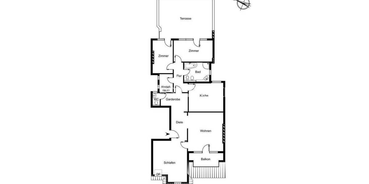 Etagenwohnung Hamburg Uhlenhorst - 4 Zimmer, 152 m&sup2;, 1.995.000&euro; | Angebot:25701310